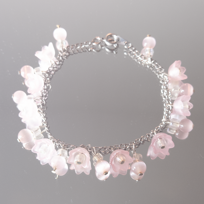 cherry blossom bracelet
