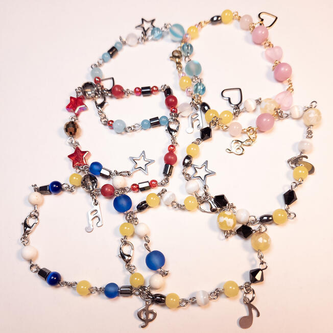 vocaloid inspired bracelets