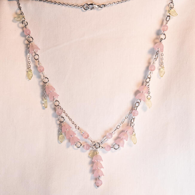 cherry blossom / sakura necklace
